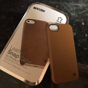 Incase IPhone 5 case leather
